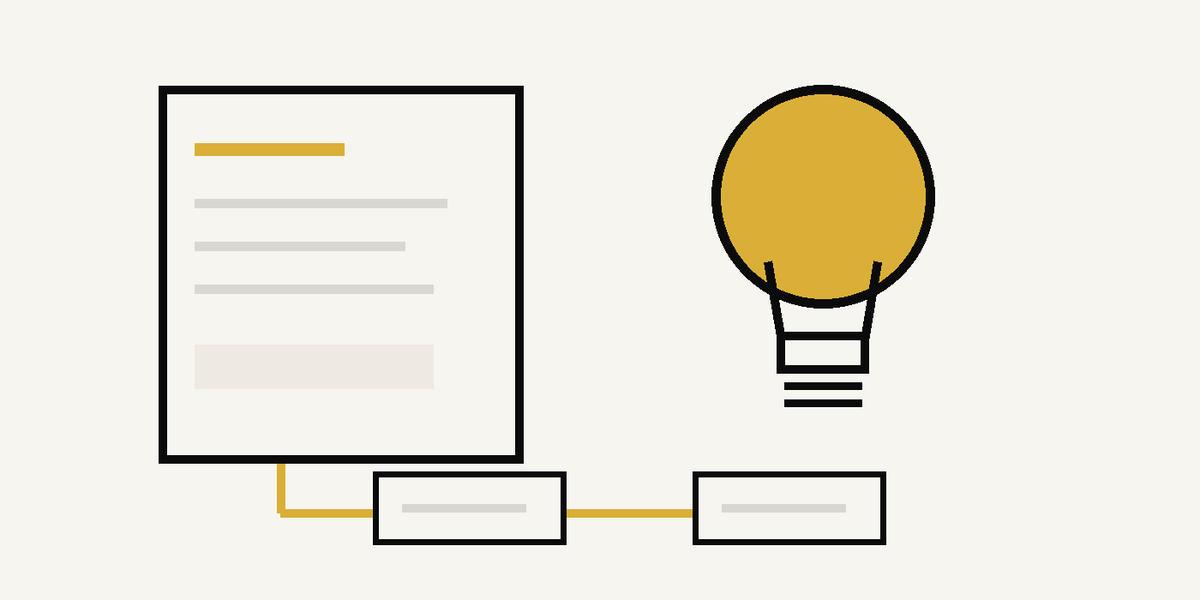 A household light bulb beside an unbranded electricity bill and two simple route cards, illustrating a choice between ongoing and emergency bill help.