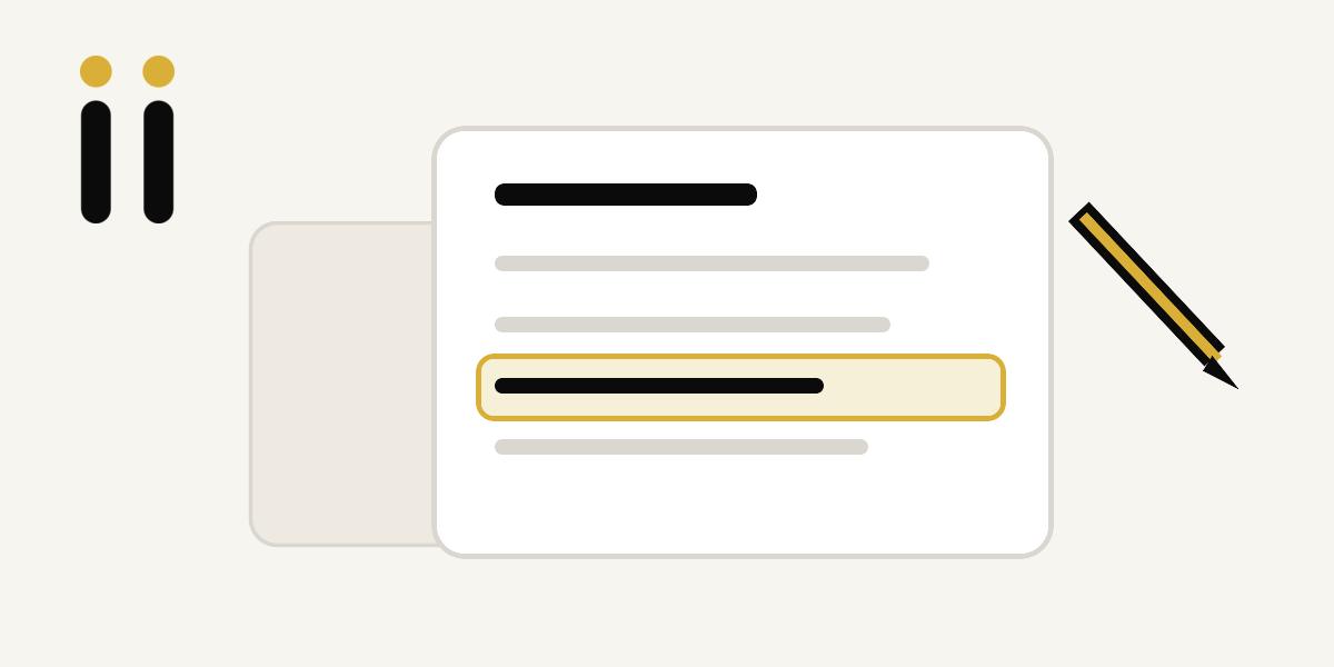 Two household bill sheets with one line highlighted for comparison.